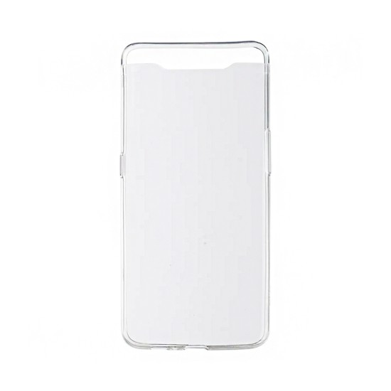 Capa de Silicone Macio para Samsung Galaxy A80 Transparente